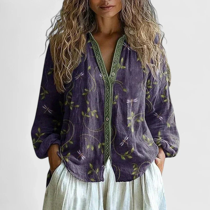 IRRA | Bluzka w stylu vintage'owym