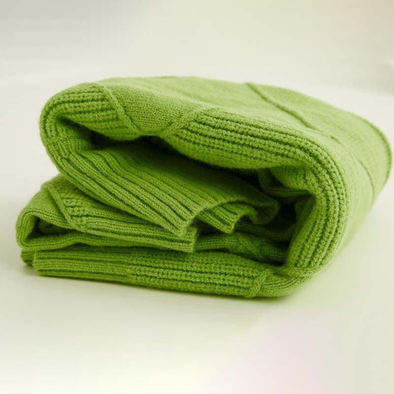 Nadia™ | Sweter z teksturowanym golfem