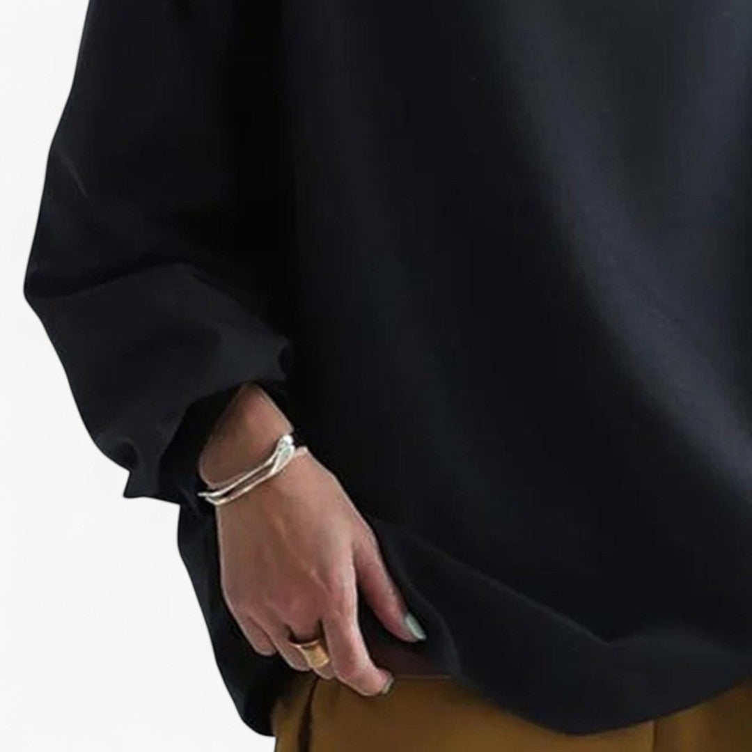 LAIMA | Miękki Sweter z Wysokim Kołnierzem